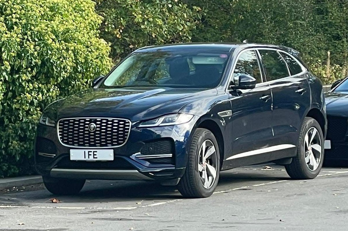 UK Number Plate 1 FE